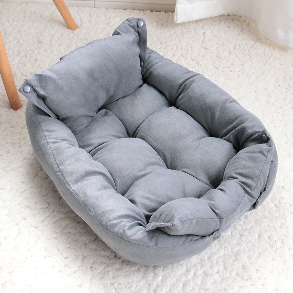 Multifunction Dog Bed Mat 3 in 1 Dogs Cat Sleeping Bed Sofa Warm Winter Puppy Kitten Nest Kennel Soft Pet Cushion for Dogs Cats