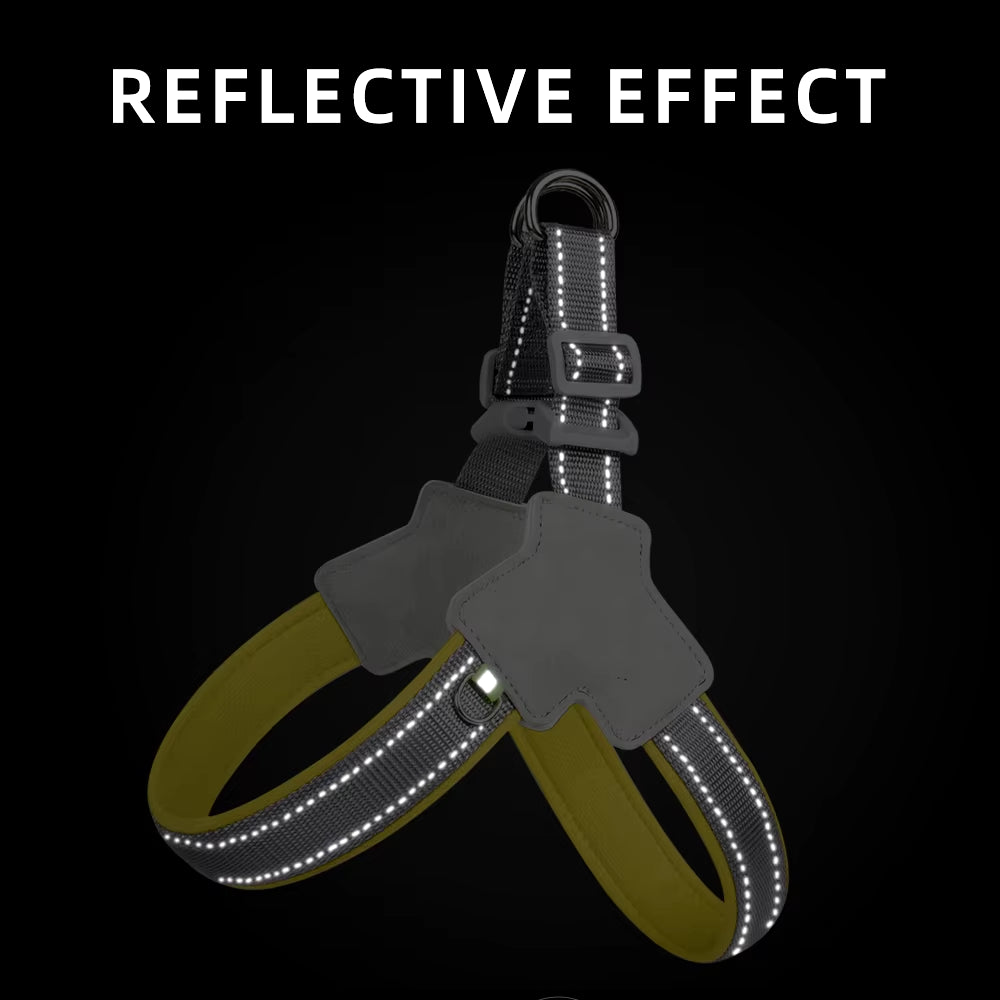 Reflective Pet Dog Harness for Small Medium Dogs Cat No Pull Vest Harnesses Puppy Chest Strap Pug Chihuahua Bulldog Supplies