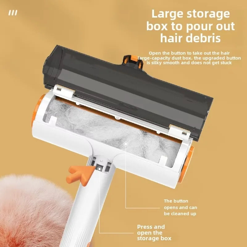 Multifunctional Pet Curler Portable Portable Washable Hair Removal Brush Efficient Household Dog and Cat Roller Hair Stick Tool