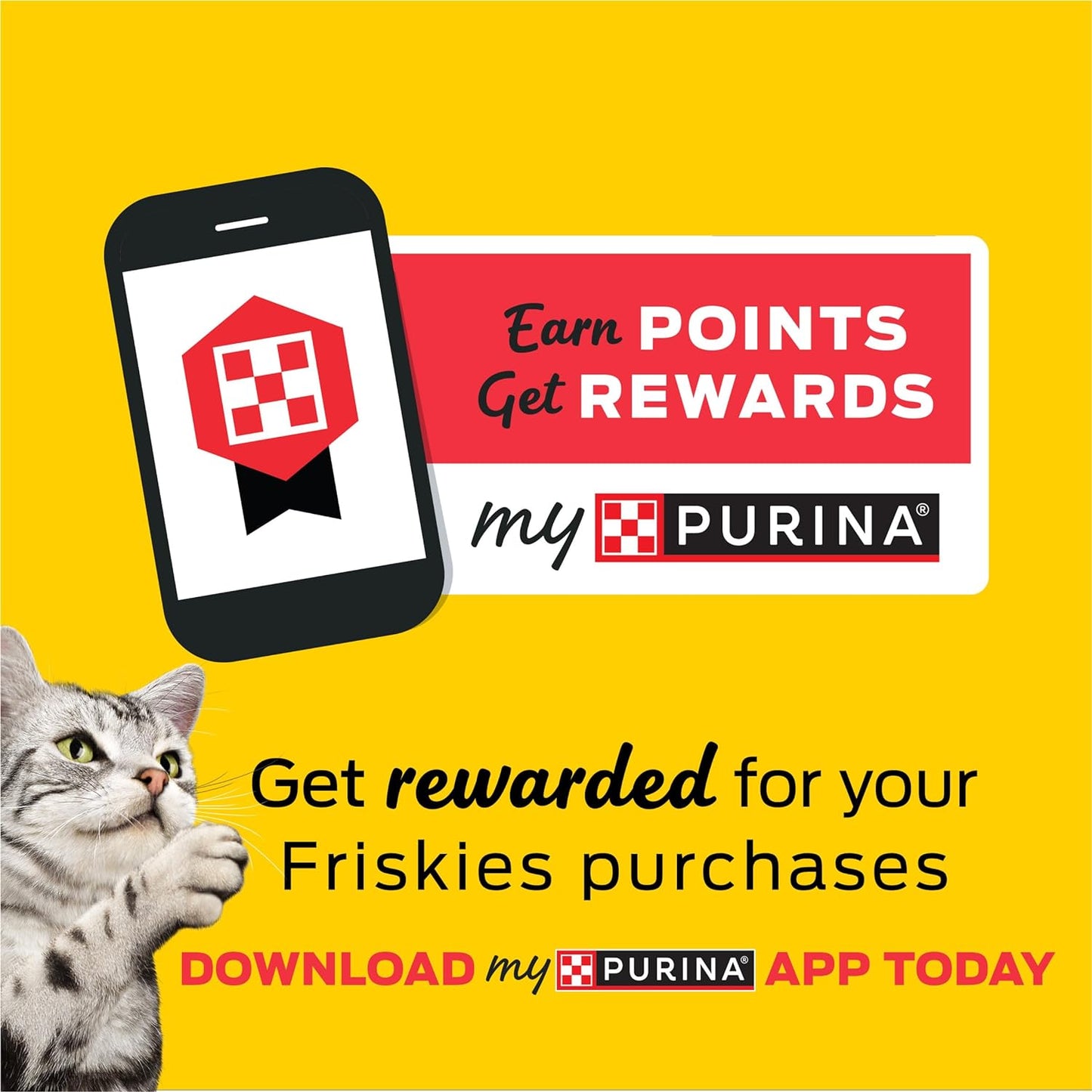 Purina  Made in USA Facilities, Natural Cat Treats, Party Mix Natural Yums Catnip Flavor - 20 Oz. Canister