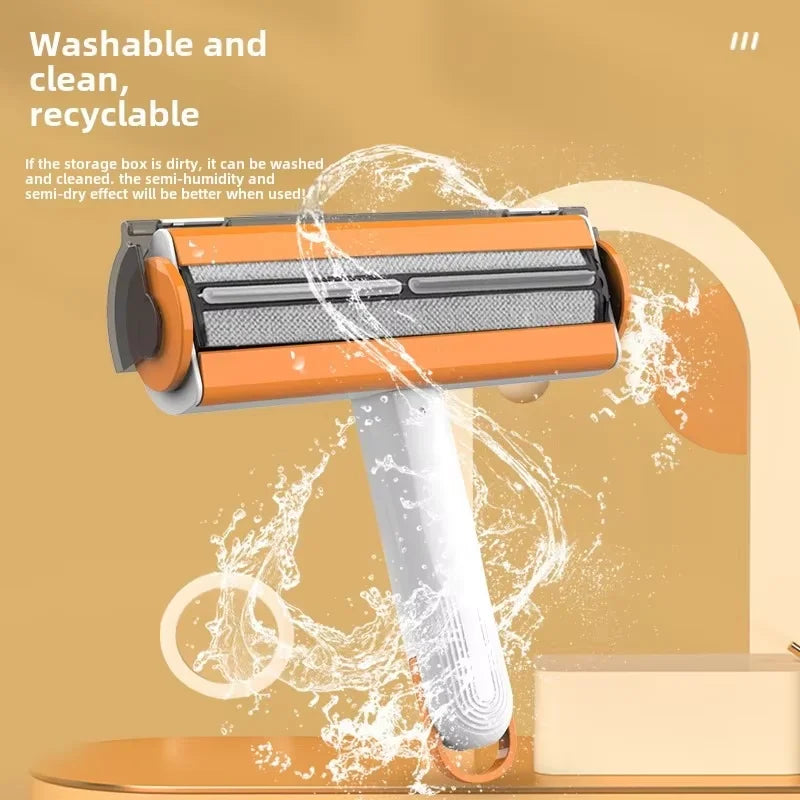 Multifunctional Pet Curler Portable Portable Washable Hair Removal Brush Efficient Household Dog and Cat Roller Hair Stick Tool